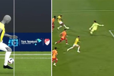 Fenerbahçe'de Szymanski'nin golü Galatasaray'ın tepkisini çekti | Yarı otomatik ofsayt sistemi golü verdi...