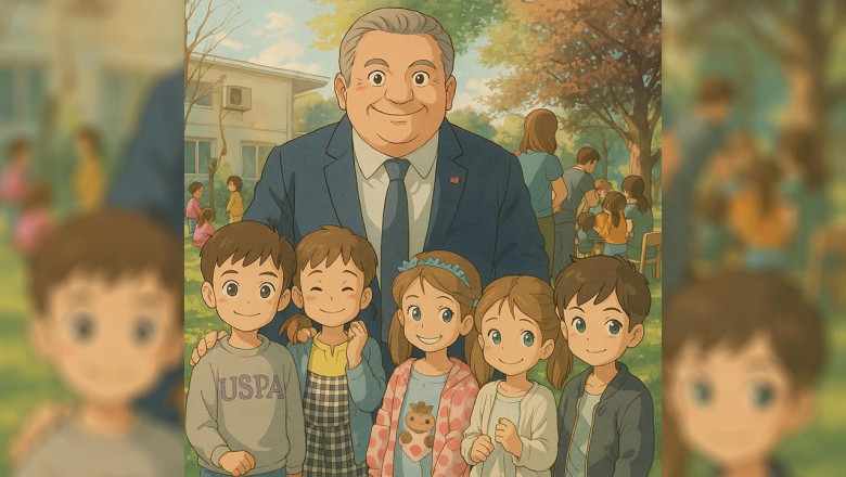 Başkan Gürel, “Ghibli” Akımına Katıldı