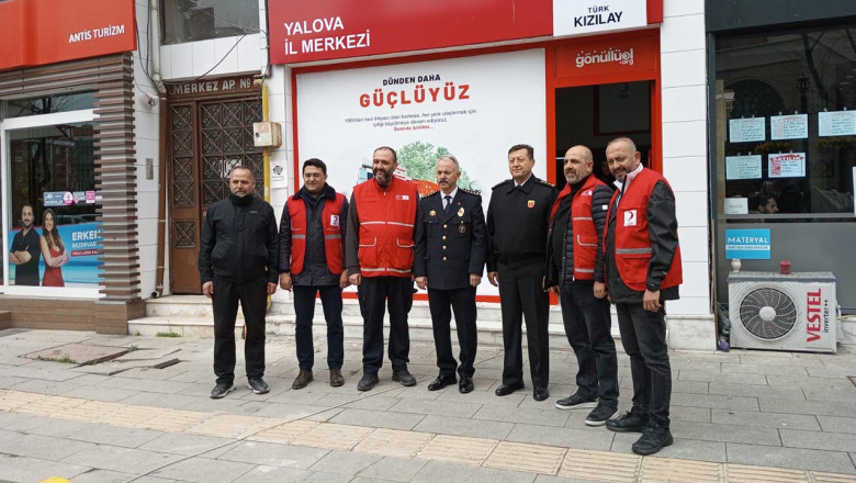 Yalova Kızılay’dan Polis Haftası’na Anlamlı Destek