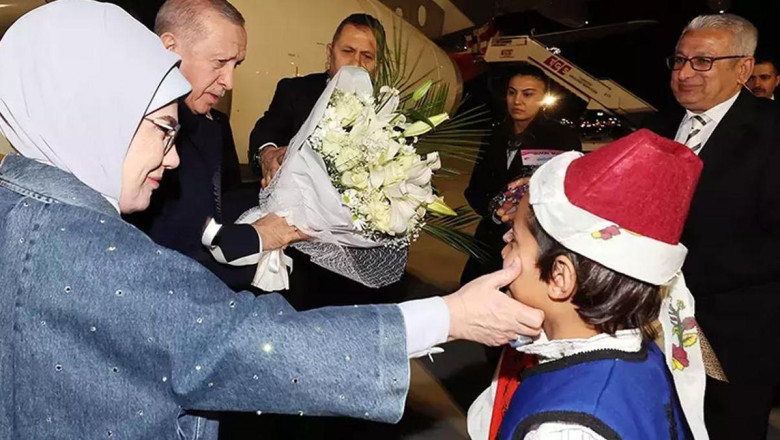 Cumhurbaşkanı Erdoğan Diplomasi Forumu'na katılmak üzere Antalya'ya gitti