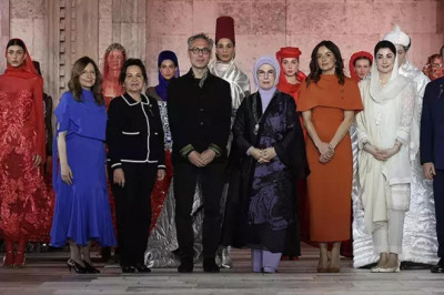 Emine Erdoğan, Antalya'da lider eşlerine Anadolu'nun kültürel mirasını tanıttı