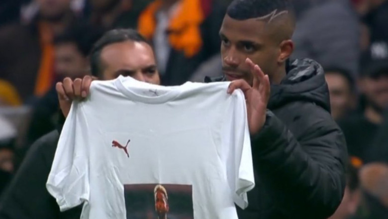 Mario Lemina, Aaron Boupendza'yı unutmadı