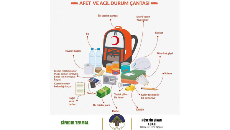 Deprem Çantasında Neler Olmalı?