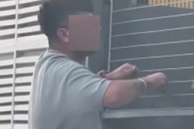 Adana'da uyuşturucu etkisindeki şahıs değişik hareketler sergiledi