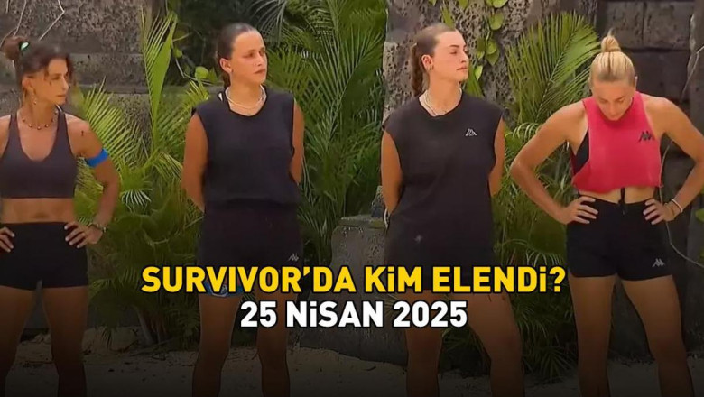 SURVIVOR'DAN ELENEN YARIŞMACI 25 NİSAN 2025 | Survivor'da kim elendi, hangi yarışmacı gitti? Pınar, Sevgi, Meryem ve Yağmur kozlarını paylaştı!