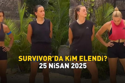 SURVIVOR'DAN ELENEN YARIŞMACI 25 NİSAN 2025 | Survivor'da kim elendi, hangi yarışmacı gitti? Pınar, Sevgi, Meryem ve Yağmur kozlarını paylaştı!