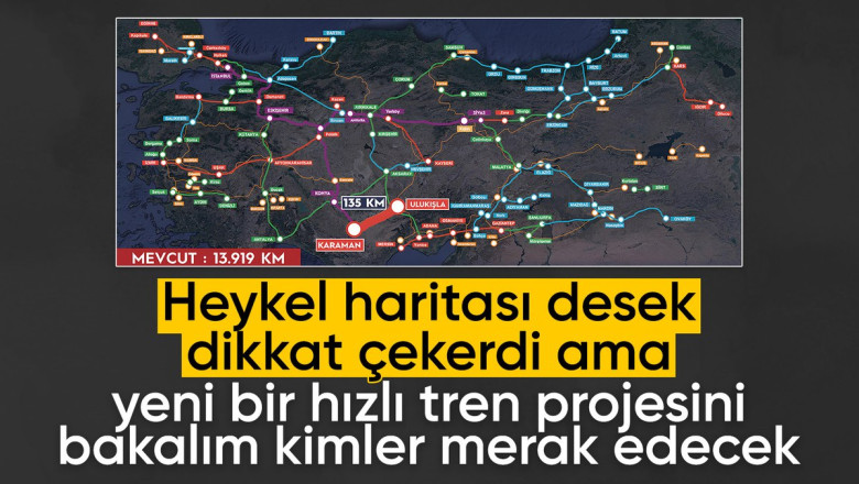 Bakan Uraloğlu: Karaman-Ulukışla hattı Türkiye’nin Kalkınma Yolu’ndaki rolünü güçlendirecek