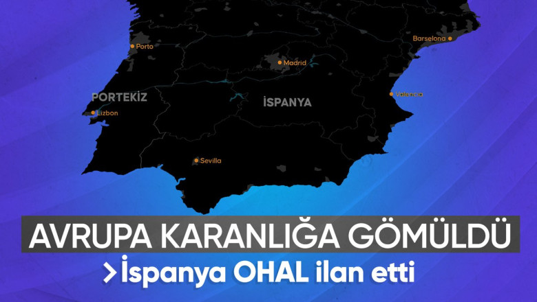 İspanya’da elektrik krizi: OHAL ilan edildi