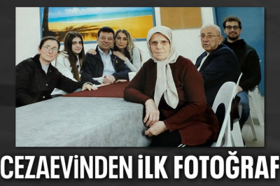 Ekrem İmamoğlu'nun cezaevinde ailesiyle çekilen fotoğrafı paylaşıldı