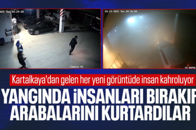 Bolu Kartalkaya'daki yangın felaketinde yeni görüntü