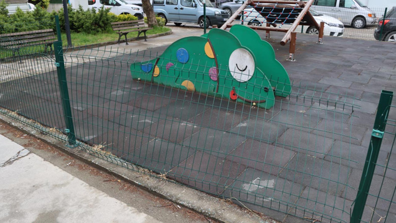 Vandallar Çocuk Oyun Alanlarını Tahrip Etti