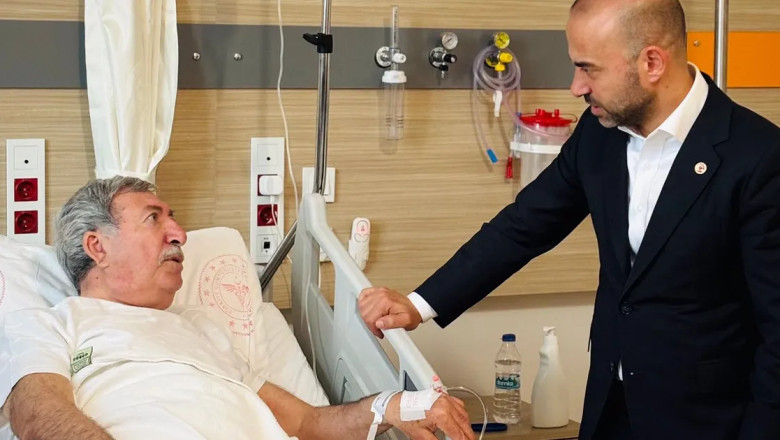 Umut Güçlü’den Güldoğan’a geçmiş olsun ziyareti