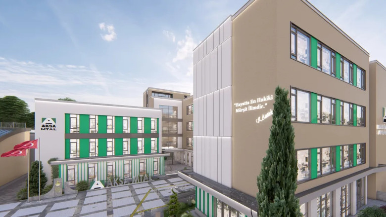 Aksa Akrilik’in yeni teknik lise yatırımı devam ediyor