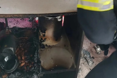 Çiftlikköy’de korkutan ev yangını
