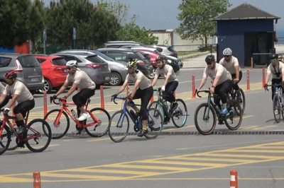 Doğa için pedal bastılar