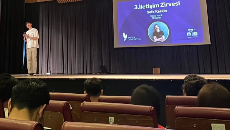 Genç sanatçılar iletişim dünyasıyla buluştu