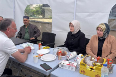 Meliha Akyol’dan Selim Ateş’in ailesine taziye ziyareti