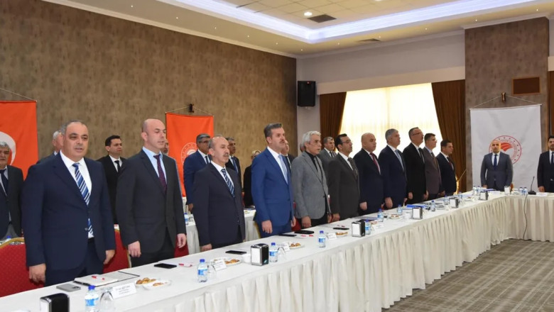 Selçuk Yaman Kurban Hizmetleri Değerlendirme toplantısına katıldı