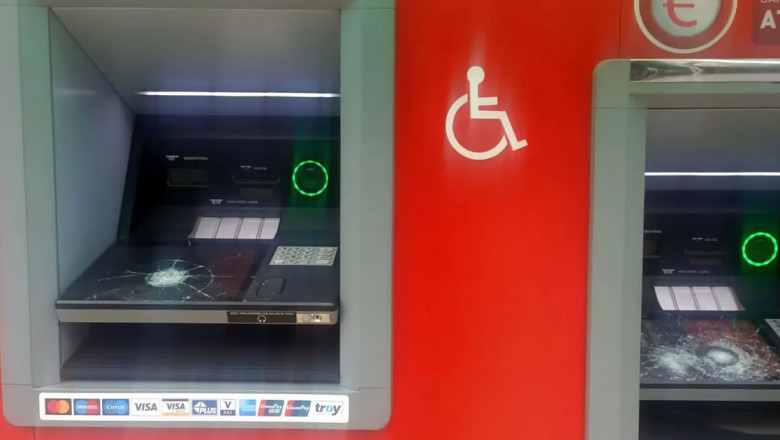 Yalova’da ATM vandalları yine iş başında