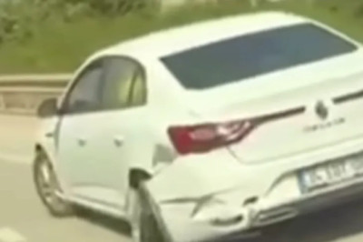 Yalova’da maddi hasarlı trafik kazası