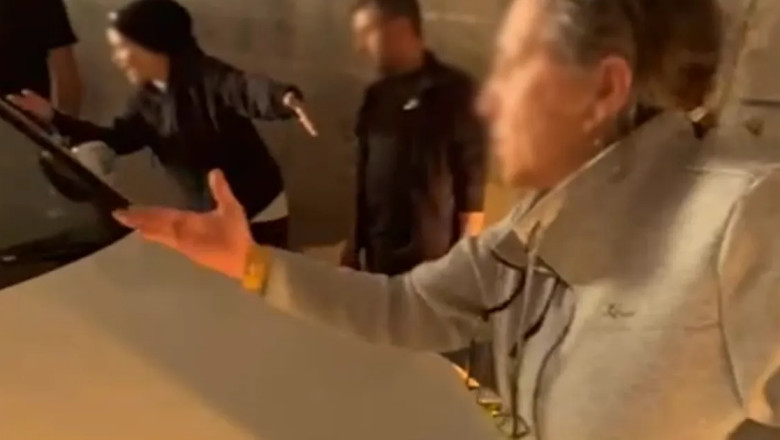 Alt geçitte sürücüler birbirine yol vermeyince trafik kilitlendi