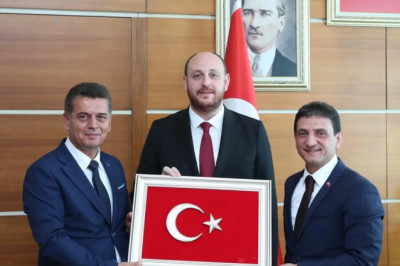 Yaman ve Parıldar’dan Büyükgümüş’e ziyaret