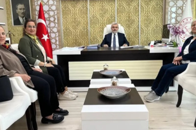 Yalova’da KAFTA-DER, Yılmaz’ı ziyaret etti