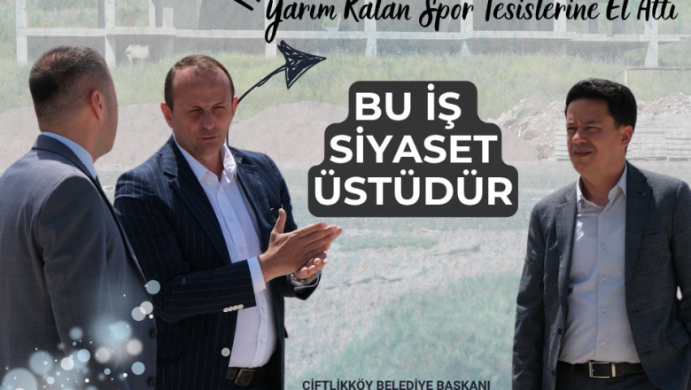 BAŞKAN ADİL YELE, ATIL KALAN SPOR TESİSLERİNE EL ATTI