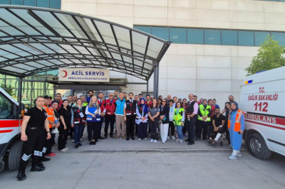 Yalova’da Gerçeği Aratmayan Deprem Tatbikatı!