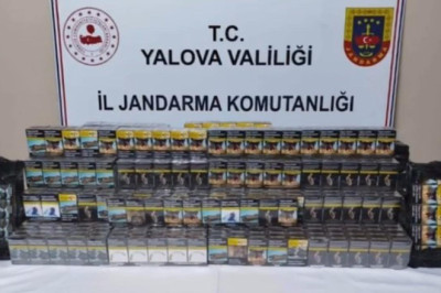 Yalova'daki Ro-Ro Gümrük Limanı’nda Kaçak Sigara Operasyonu