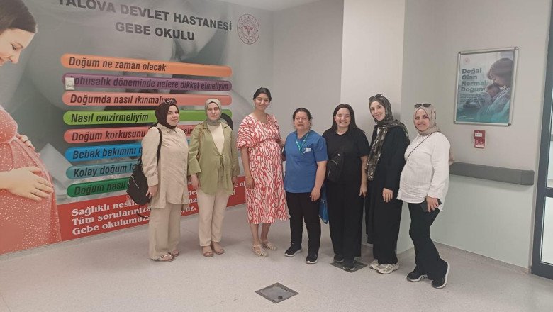Yalova’da Gebe Eğitimlerinin İlk Turu Tamamlandı