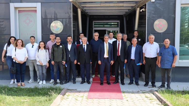 Meyve Bahçelerinde Don Zararına Karşı Toplandılar!