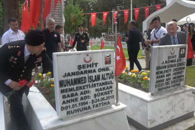 Yalova'da Jandarmanın Kuruluş Yıldönümünde Şehitler Anıldı
