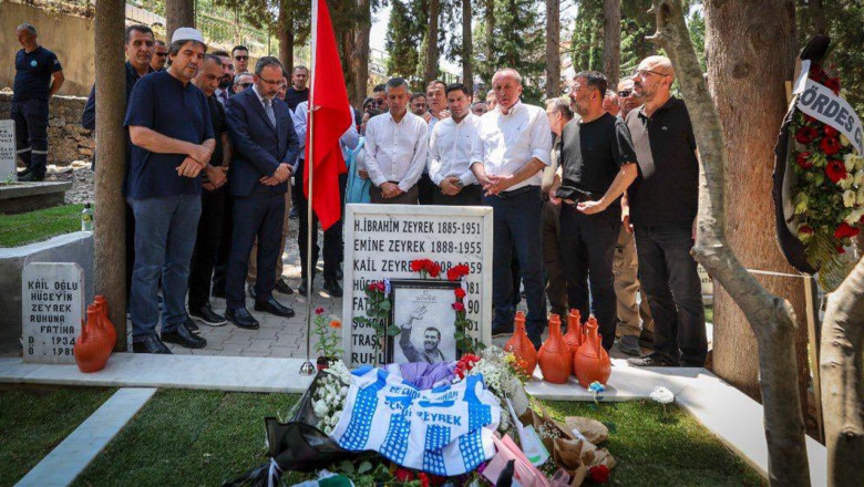 İnce’den Başkan Zeyrek’e Vefa!