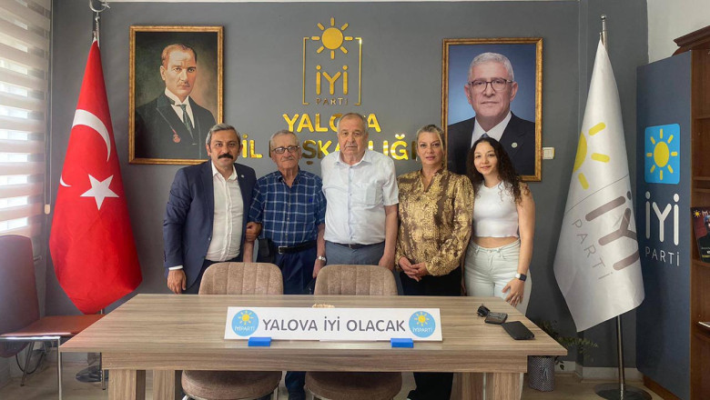 İYİ Parti Yalova’da Birlik Mesajı: Özbek ve Gökçen’den Merkez İlçe Başkanlığına Ziyaret
