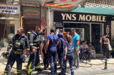 Doğan Sokak’ta Korkutan Yangın