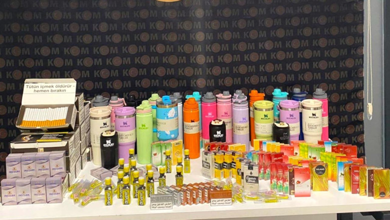 Kaçak Ürünlere El Konuldu