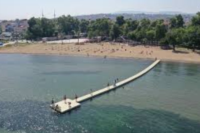 Akasya Plajı’nda Yürek Burkan Olay