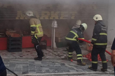 Yalova’da Market Küle Döndü