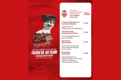 Yalova’nın Kurtuluşu Çeşitli Etkinliklerle Kutlanacak