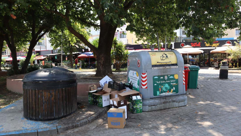 Yalova Sokakları Çöple Savaşıyor