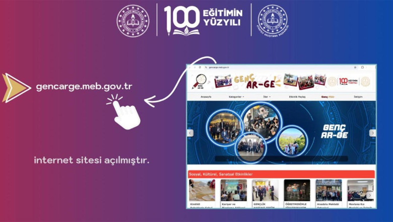 Genç AR-GE İnternet Sitesi Erişime Açıldı