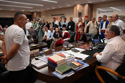 YAFEM’in Türk Dünyası Temsilcileri Yalova Belediyesi’nde Ağırlandı