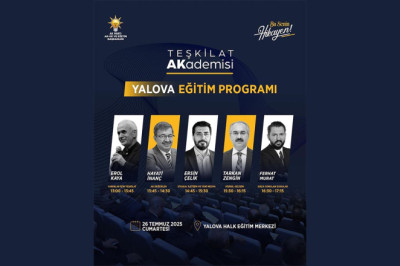 AK Parti’den Yalova’da Teşkilat Akademisi Eğitimi: “Bu Senin Hikayen!”