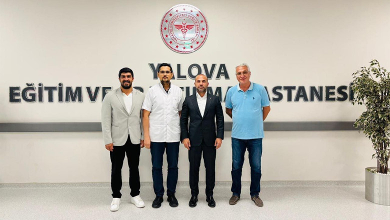 AK Parti Yalova’dan Hastane Çıkarması!