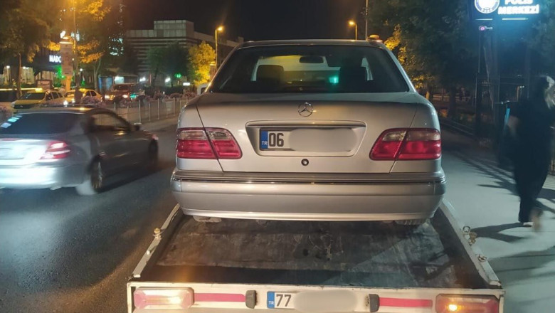 Sahte Plakalı Araç VEGA AVM Otoparkında Yakalandı