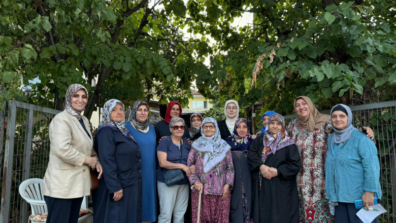 MELİHA AKYOL’DAN ÇİFTLİKKÖY KÖYLERİNE ZİYARET