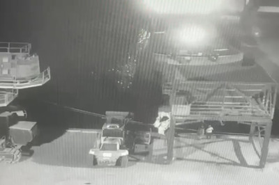 Tutuklanan Kaptanın Limanda Gemisini İncelerken Görüntüleri Ortaya Çıktı