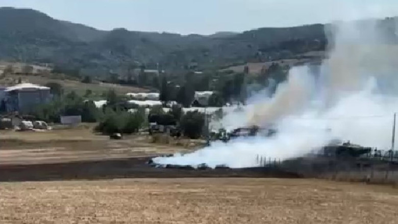 Yalova’da Yangın Alarmı Ekipler Seferber Oldu