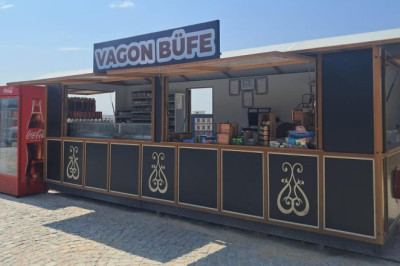 Yalova OSB’de Vagon Büfe Hizmete Başladı